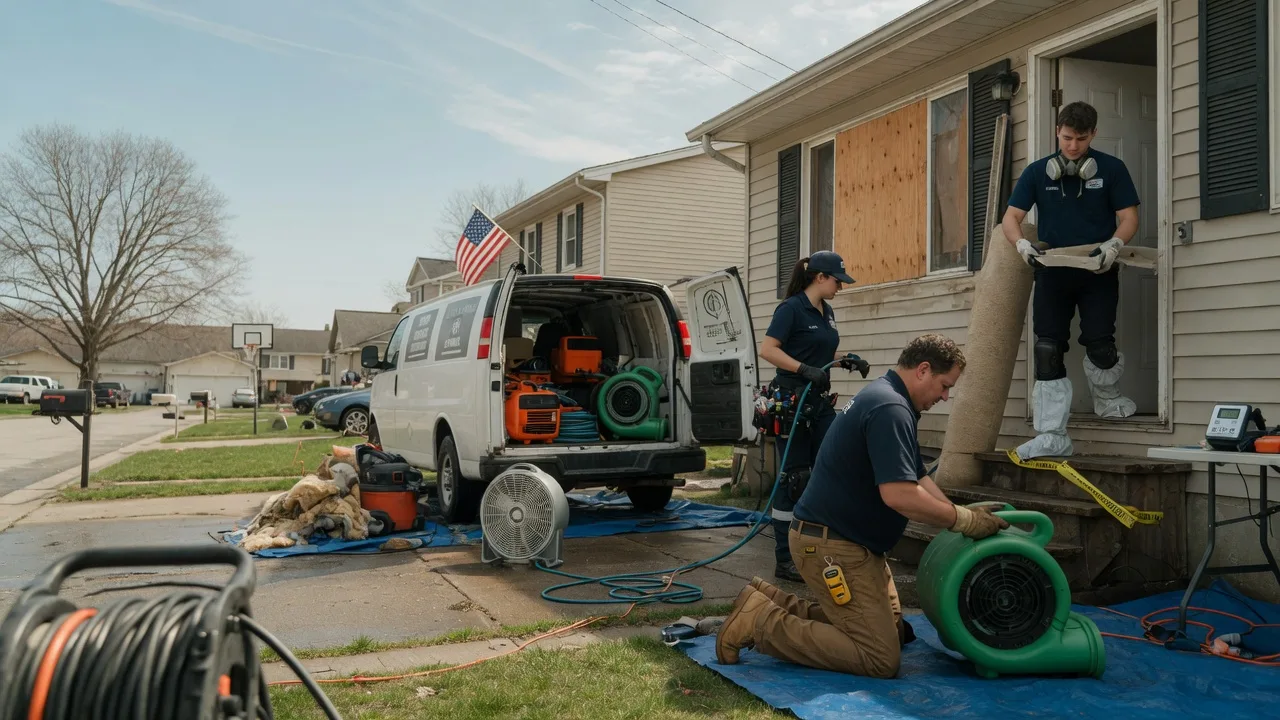 Water Damage Restoration in Genoa, WV near me